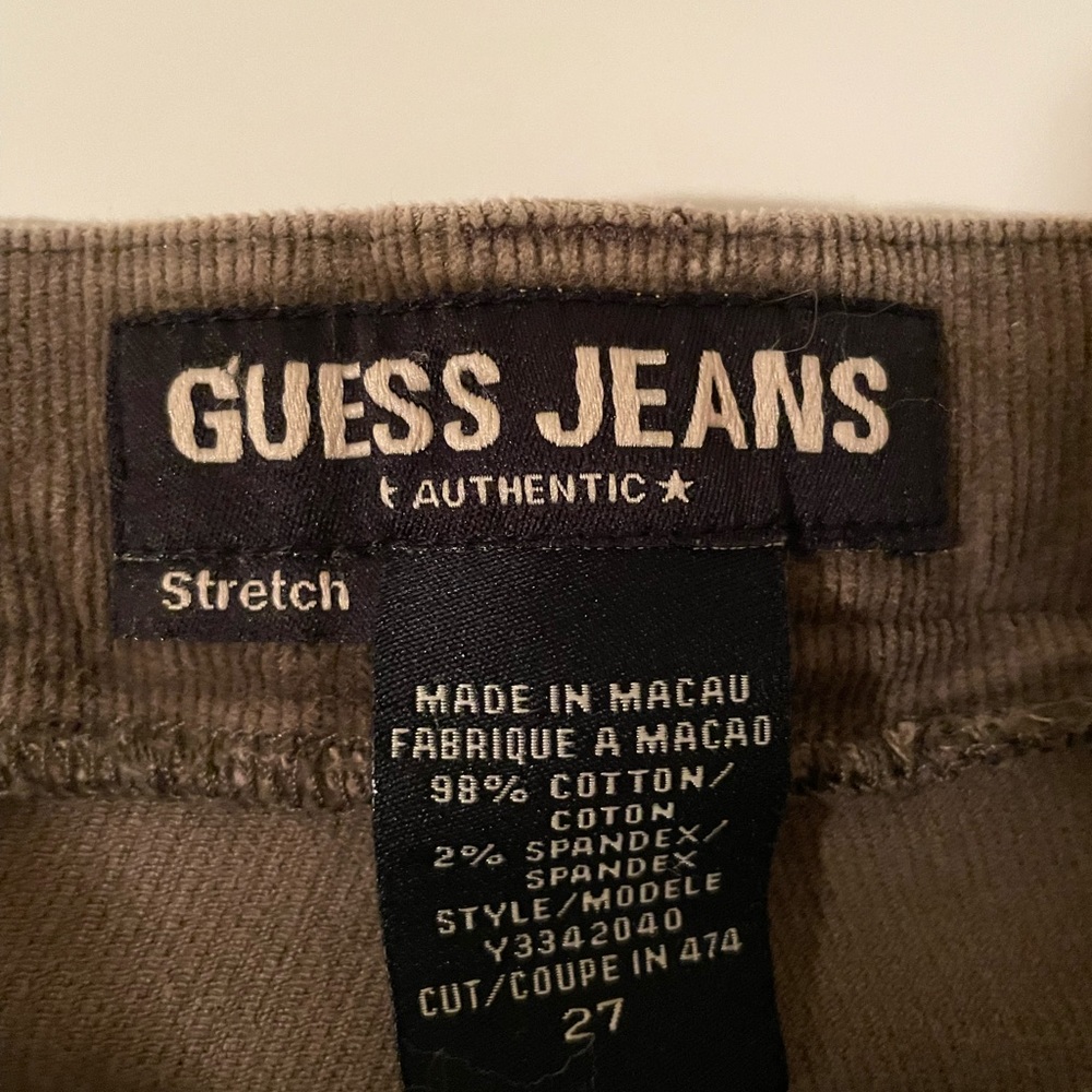 Guess cords flared bottoms